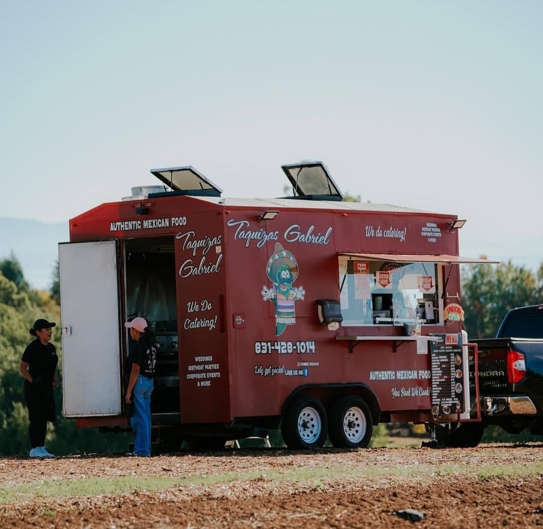 Gabriel’s food truck shown in the supplied layout